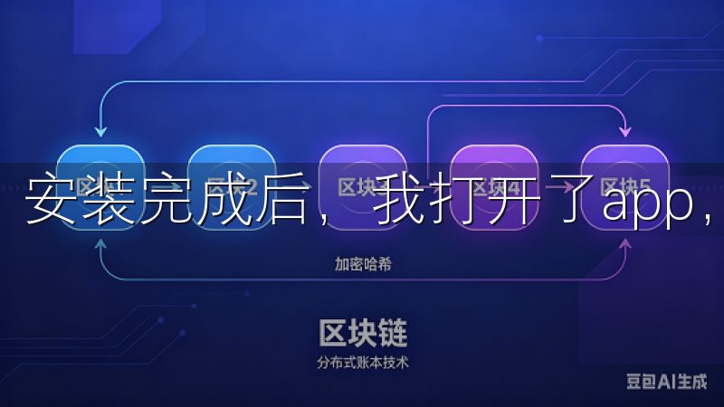 安装完成后，我打开了app，按照指示完成了注册和登录。